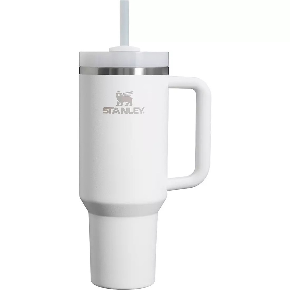 Stanley Classic White Travel Mug with Handle